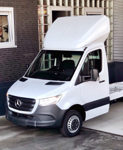 Neuer Sprinter, neuer Spoiler